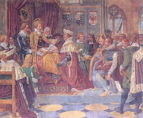 048-Коронация Максимилиана I, герцога Баварского, в 1623 году. М